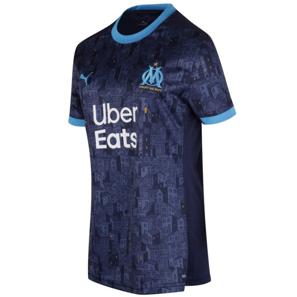 Trikot Marseille Auswarts Damen 2020-21 Blau